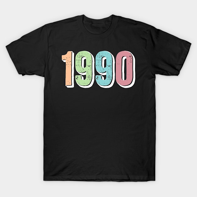 1990 BIRTH YEAR T-Shirt by ithacaplus